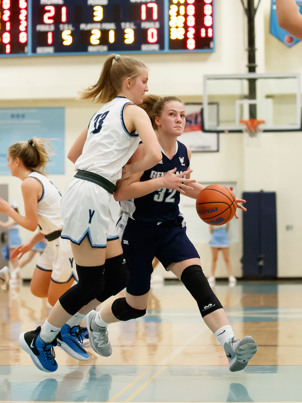 Yorktown vs. W-L girls basketball 8
